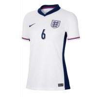 England Marc Guehi #6 Heimtrikot Frauen EM 2024 Kurzarm